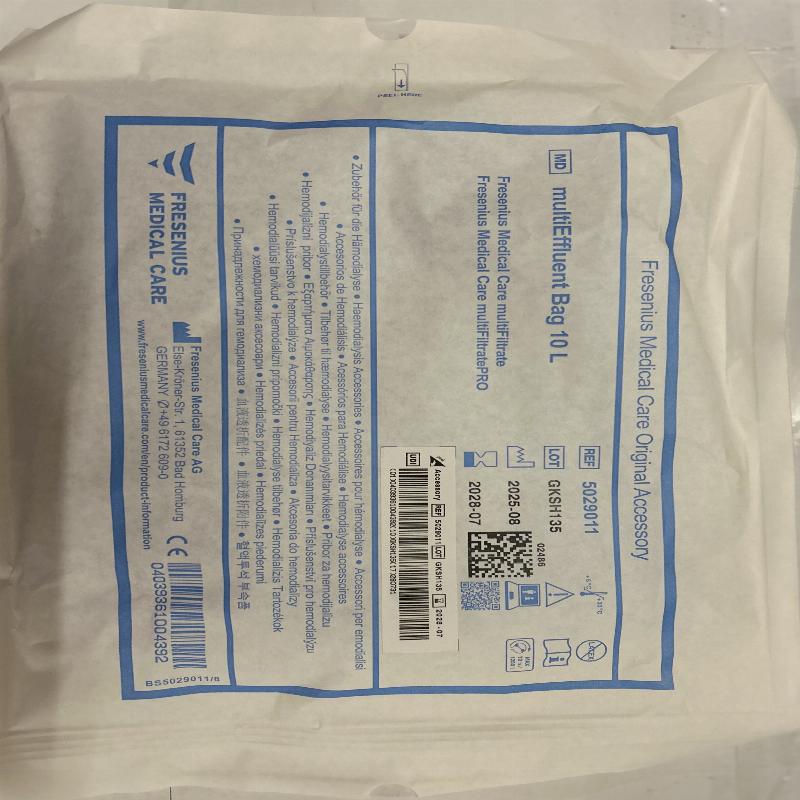 multiEffluentBag 10L Допоміжні засоби для гемодіалізу